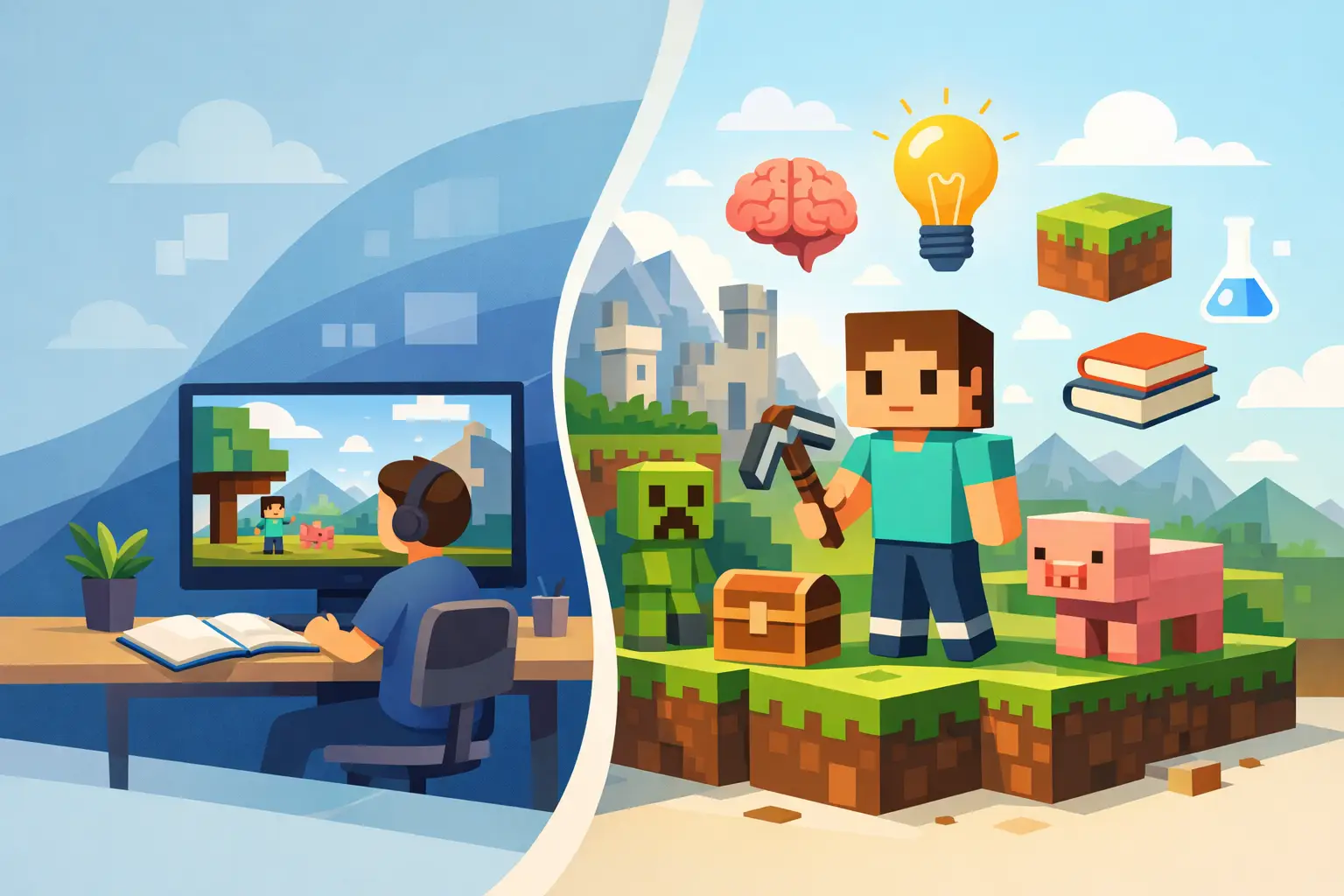 Minecraft навчання для дітей: чи це працює?