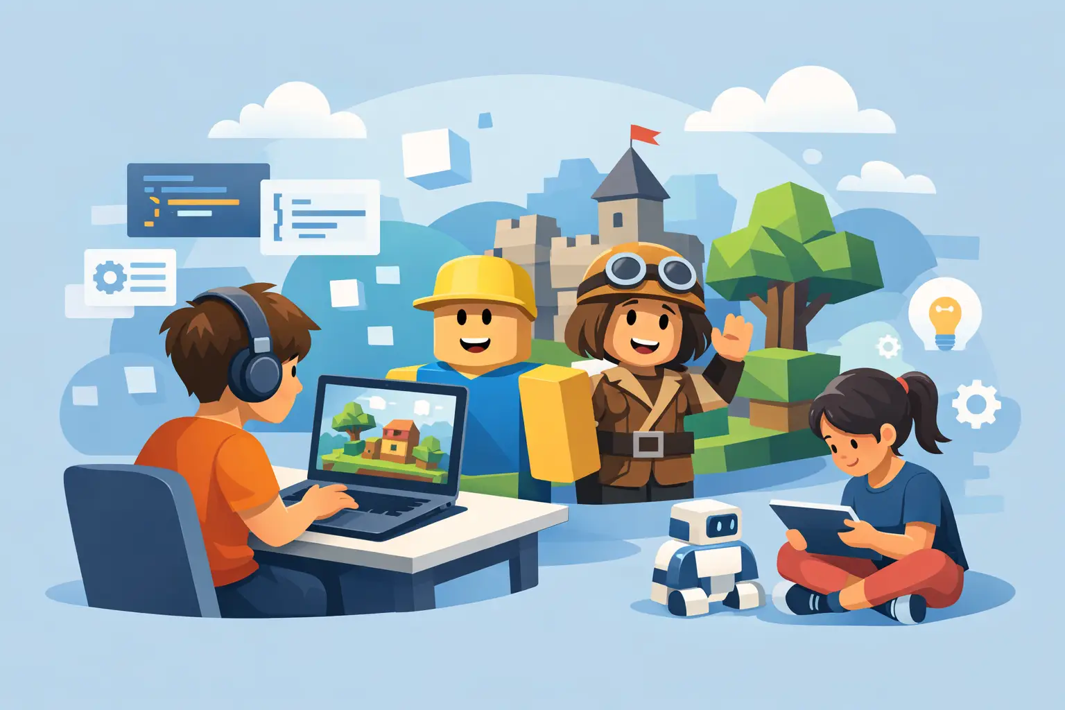 Roblox програмування для дітей: з чого почати
