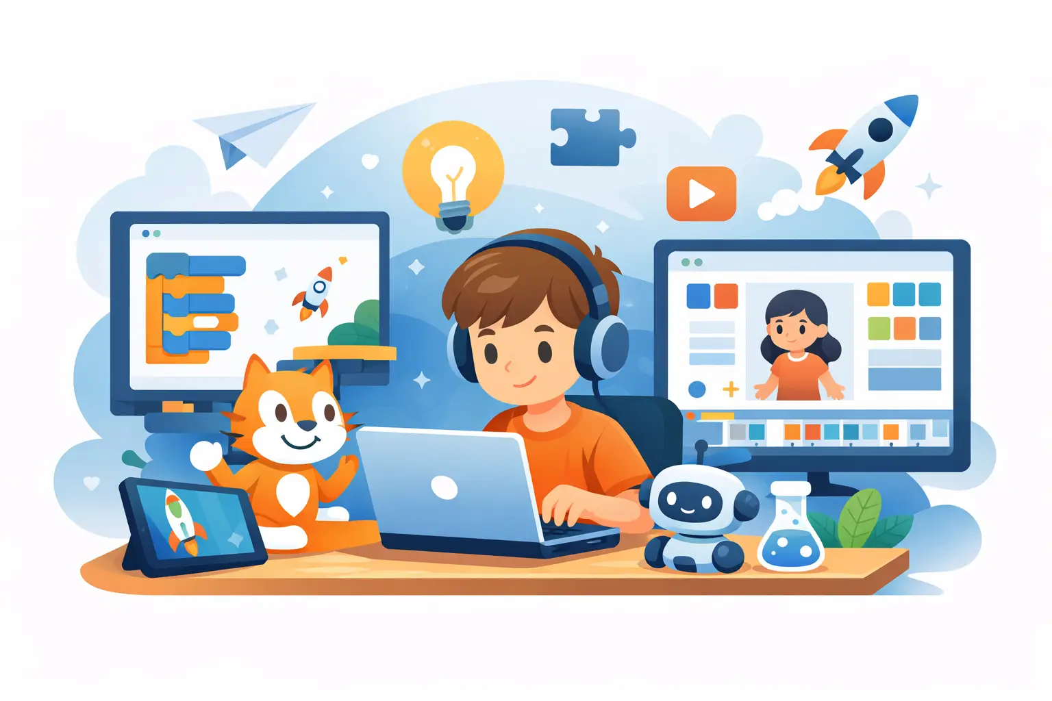 Уроки Scratch для дітей онлайн: як обрати