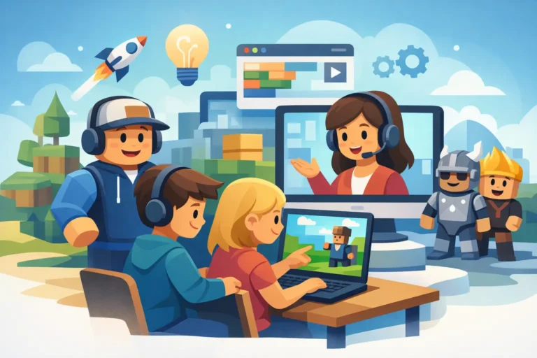 Навчання Roblox для дітей онлайн - як обрати